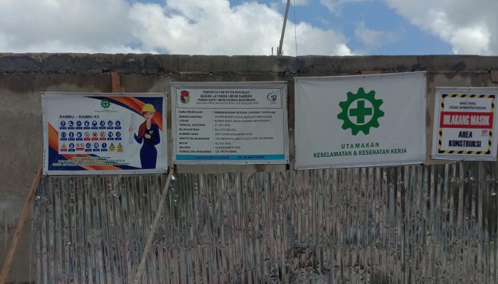 Proyek Pembangunan Gedung Cathlab RSUD Mukomuko Diharapkan Lebih Memperhatikan Aspek Kualitas dan Keselamatan Kerja